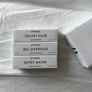 Byredo eau de parfum sampler